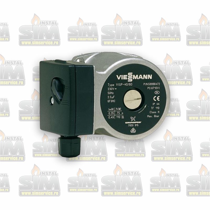 MOTOR POMPA DE CIRCULARE UP 40/60 VIESSMANN 7820915