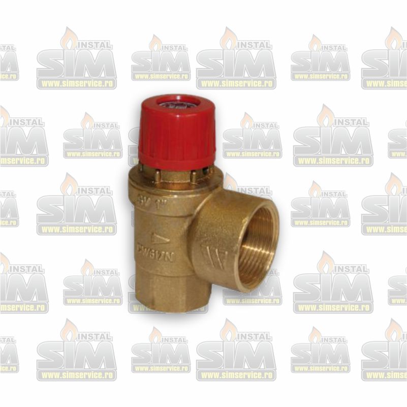 SUPAPA DE SIGURANȚĂ 4 BAR <= 100 KW BUDERUS 7095595